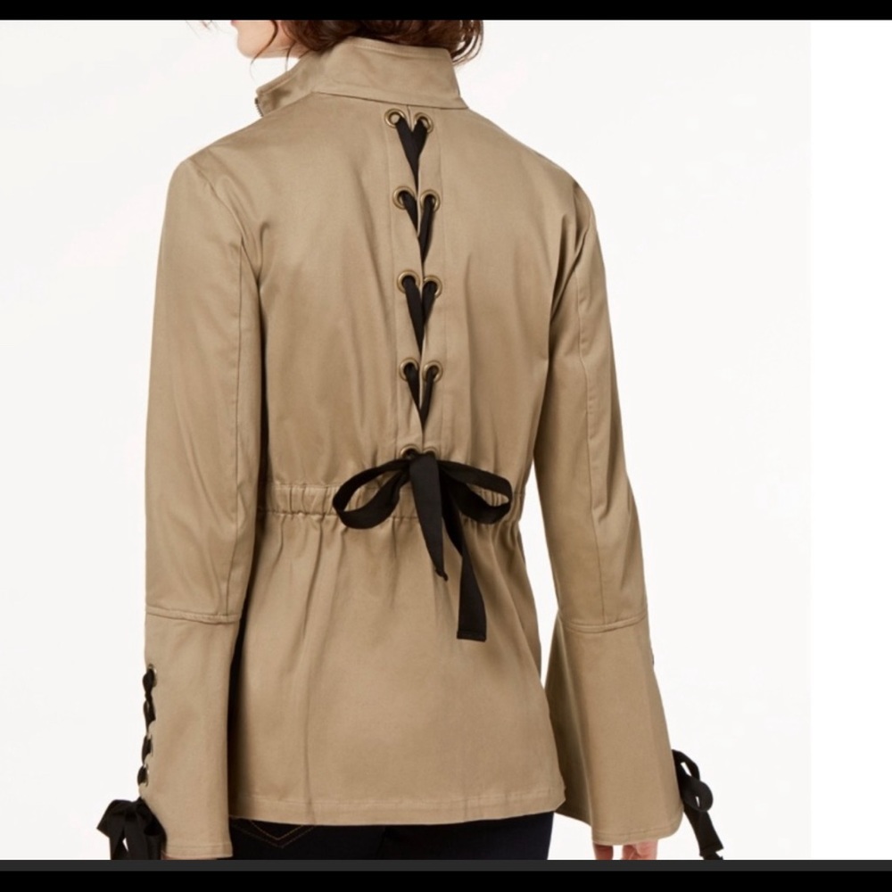 INC international concepts Utility khaki jacket. NWOT. Size XLarge